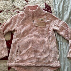Magellan Outdoors Youth Fleece Pullover - Pink - Size XS